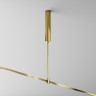 Основание потолочное MAYTONI LONG FLARITY TRA159С-BB1-BS 385мм для блока питания с вводом питания латунь TRA159C-BB1-BS